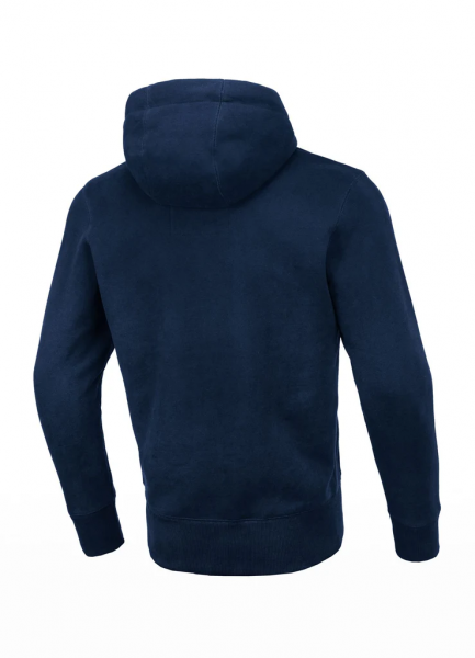 Pit Bull Kapuzenpullover Small Logo Navy